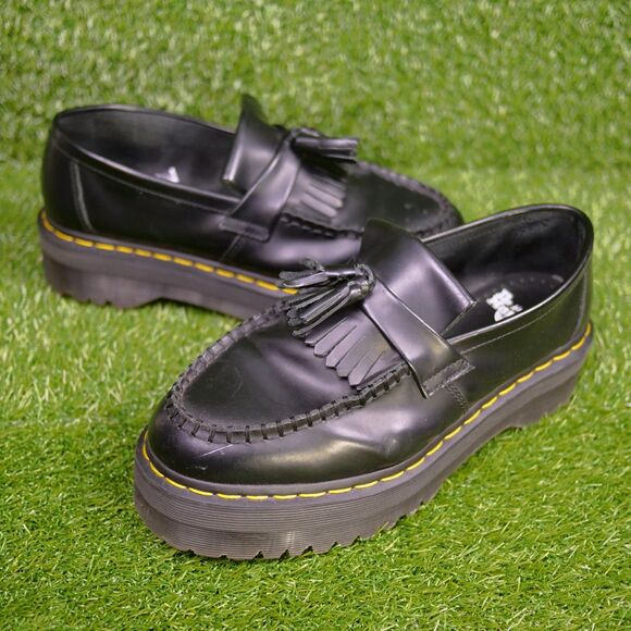 Dr. Martens Shoes - Dr. Martens Adrian Quad Platform Loafers - Women's Size 10 - Men's Size 9